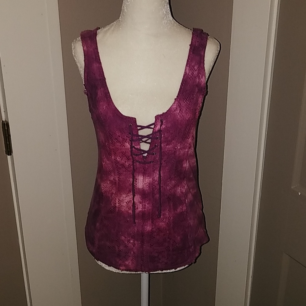NWT Free People tie dye tank